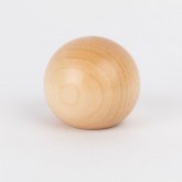 Knob style B 40mm maple lacquered wooden knob